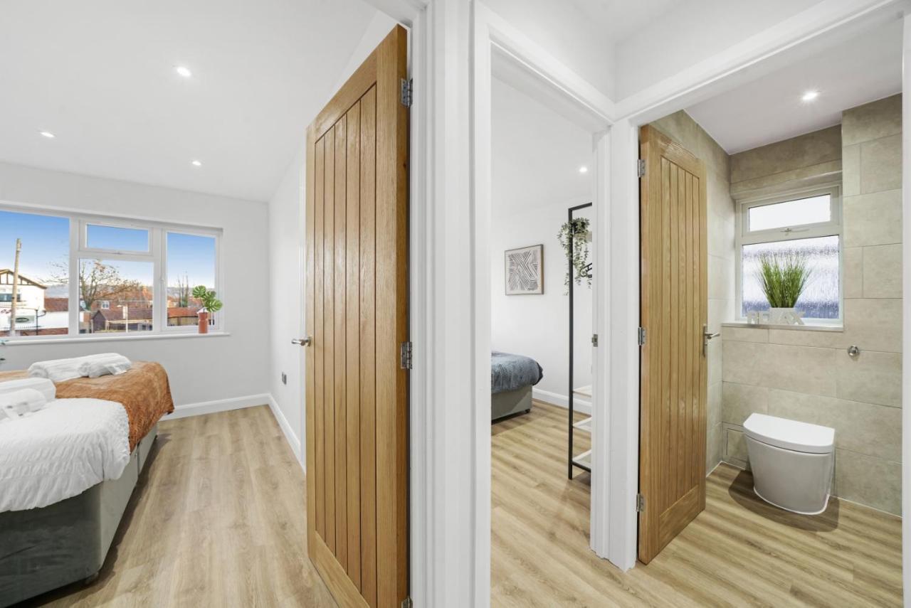Modern Bungalow In Maidstone Sleeps 5 With Free Parking المظهر الخارجي الصورة